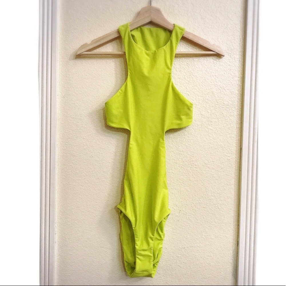 Mikoh osaka racerback one piece plumeria small